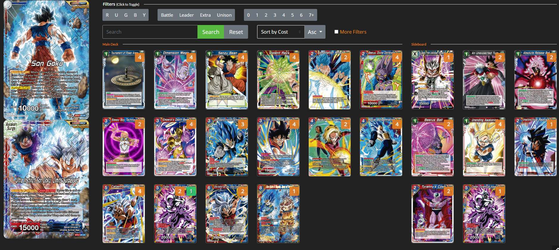 Decklist de Michael Kerrick