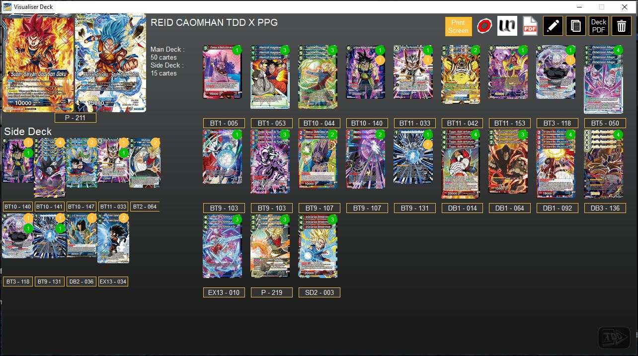 Decklist image · Caomhan Reid