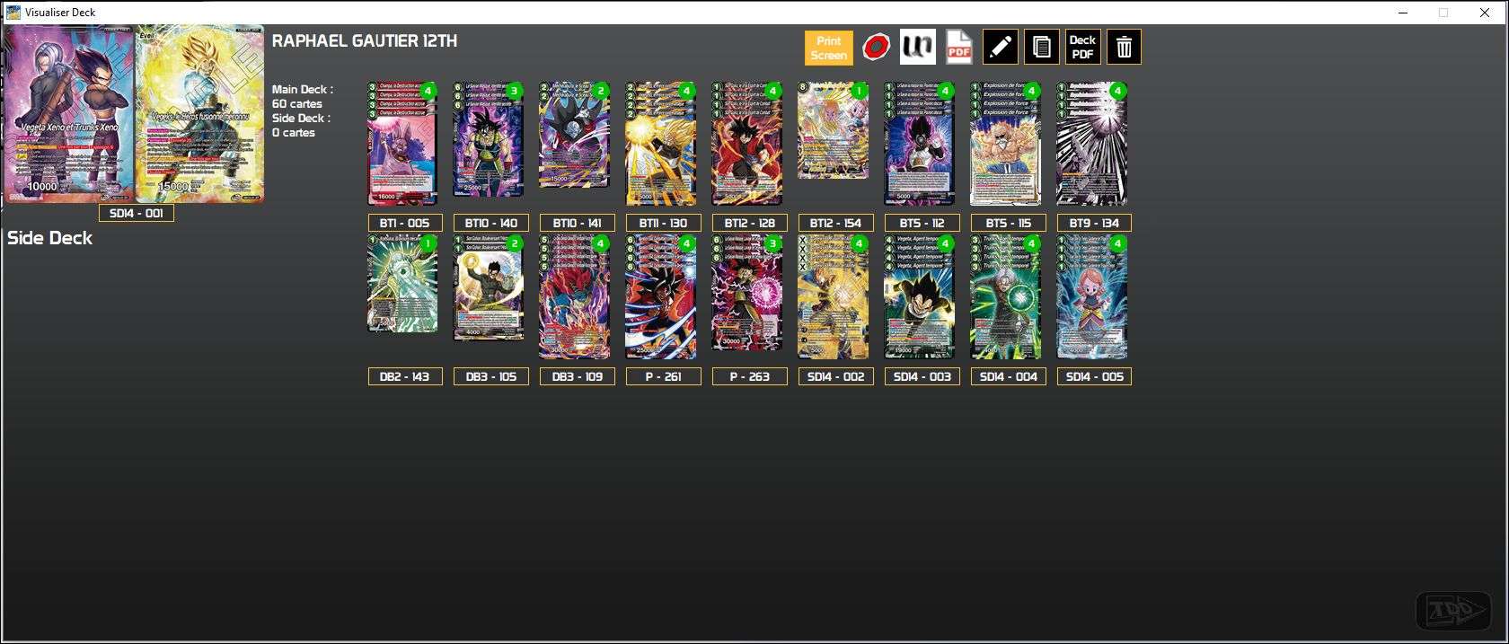 Decklist image · Raphaël Gautier