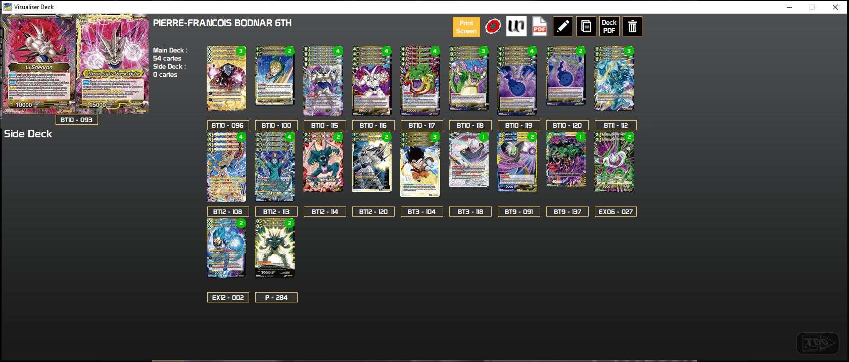 Decklist image · Pierre-François Bodnar