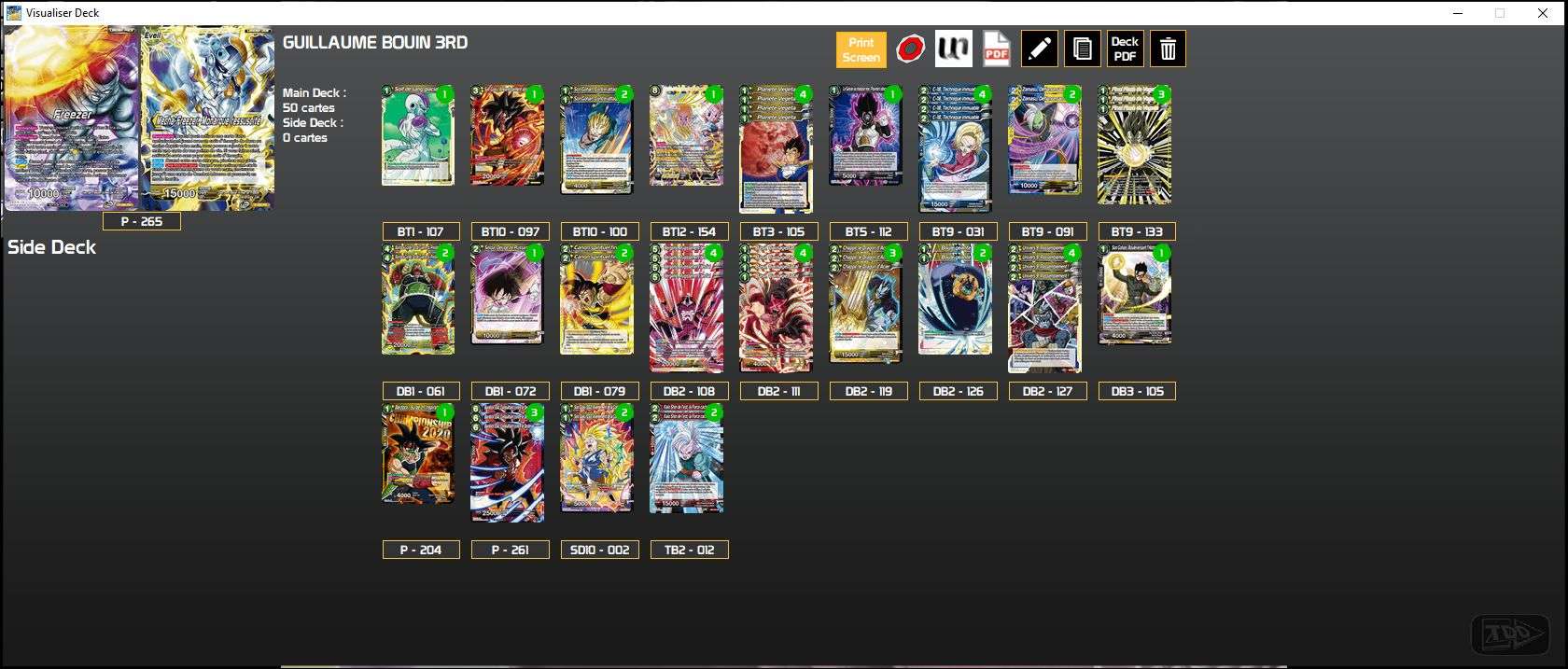 Decklist image · Guillaume Bouin