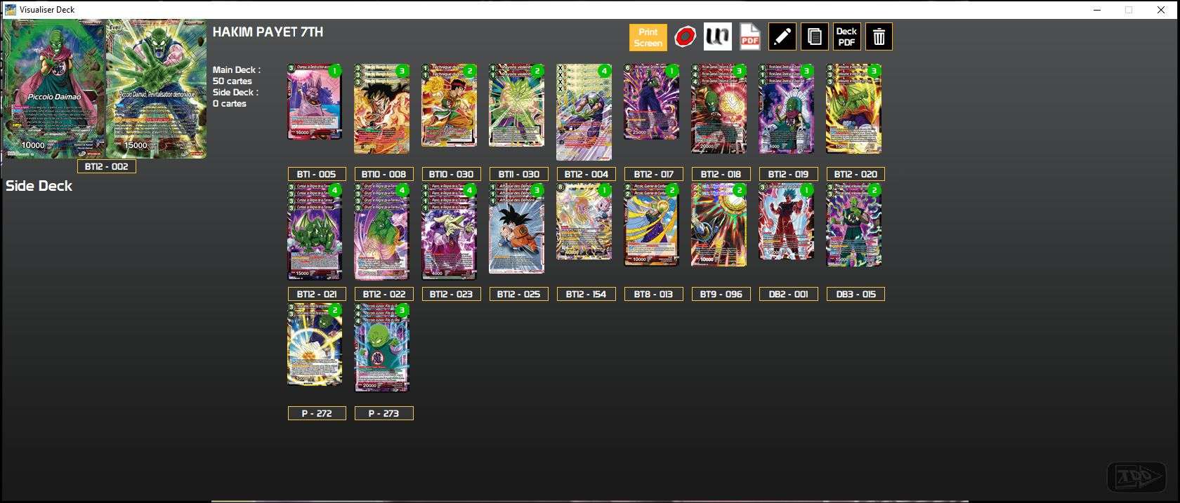 Decklist image · Hakim Payet