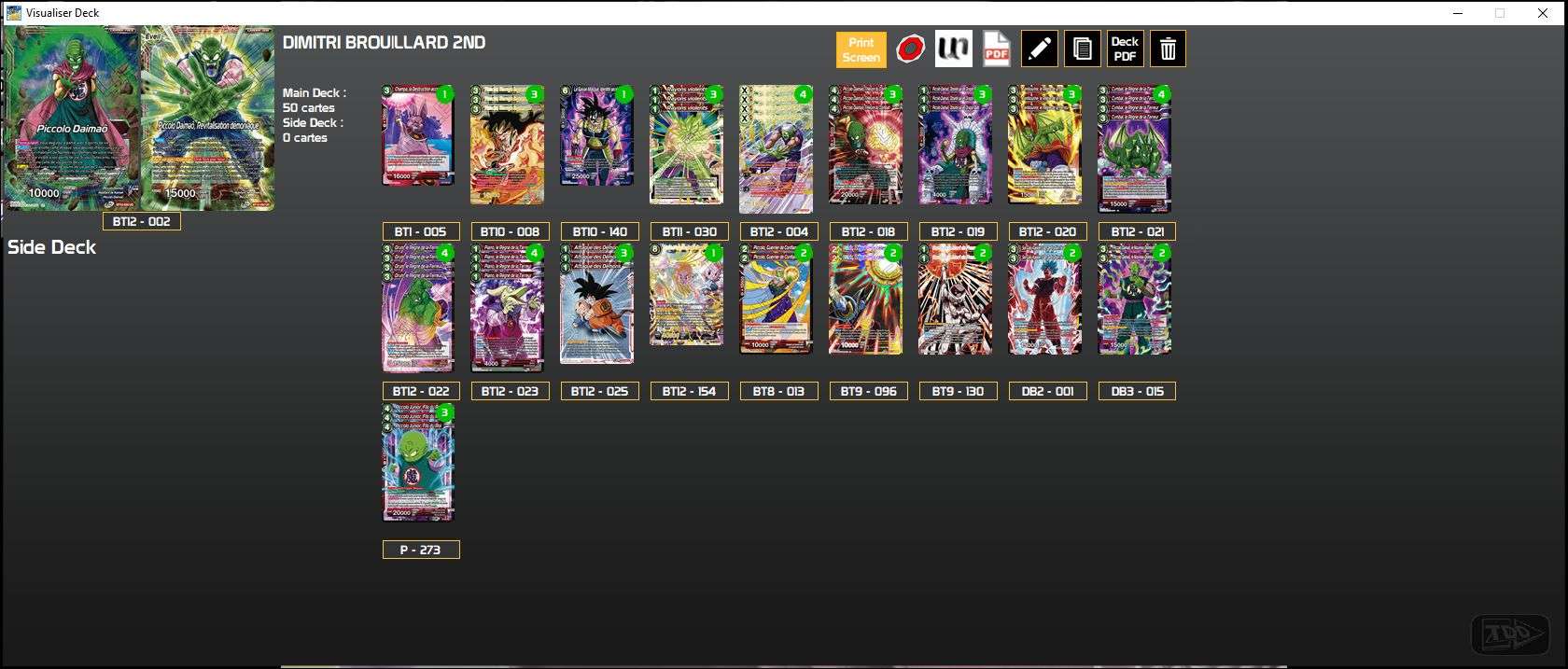 Decklist image · Dimitri Brouillard