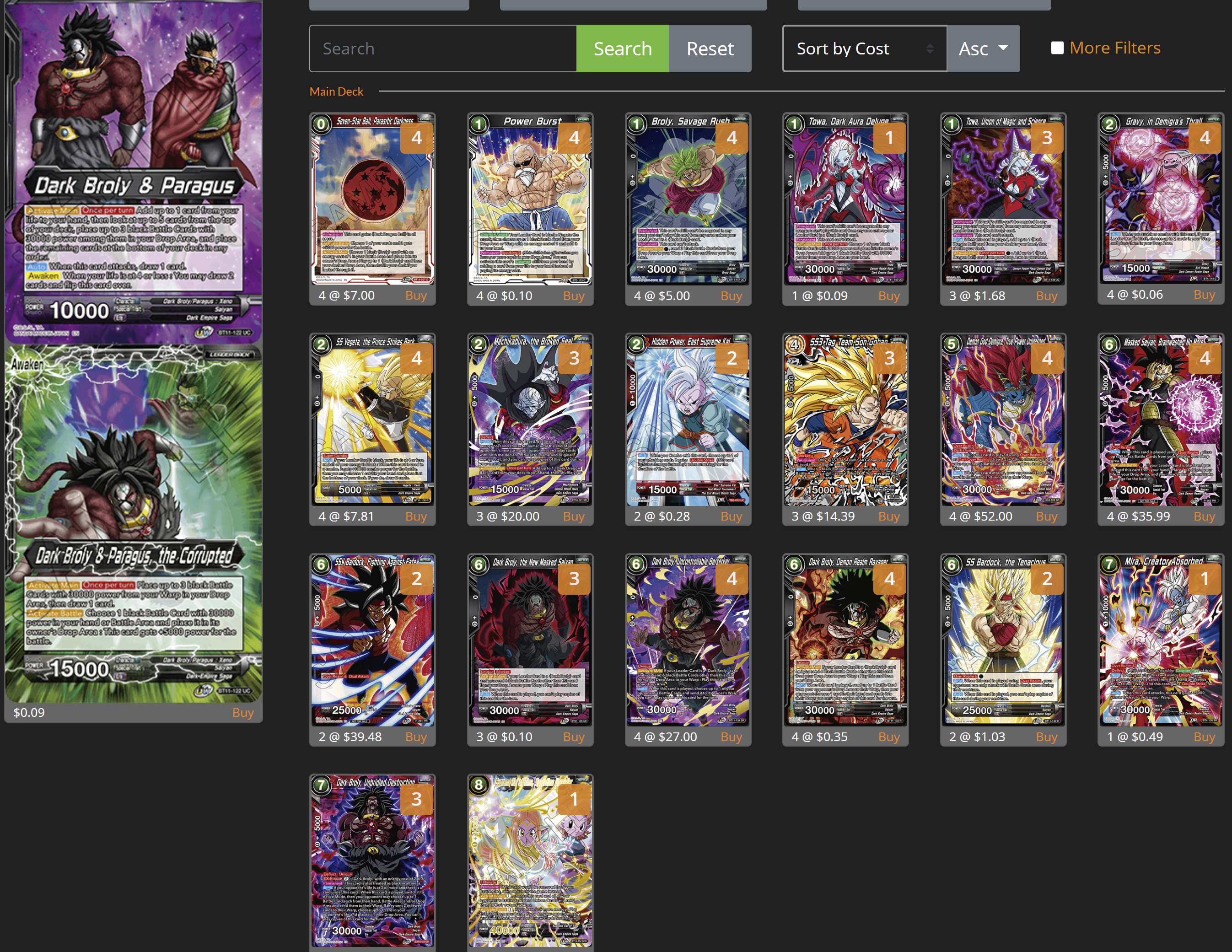 Decklist image · Robert Decoste