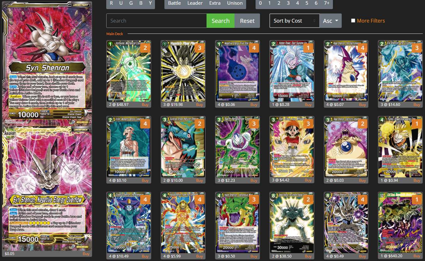 Decklist image · David Fujimara