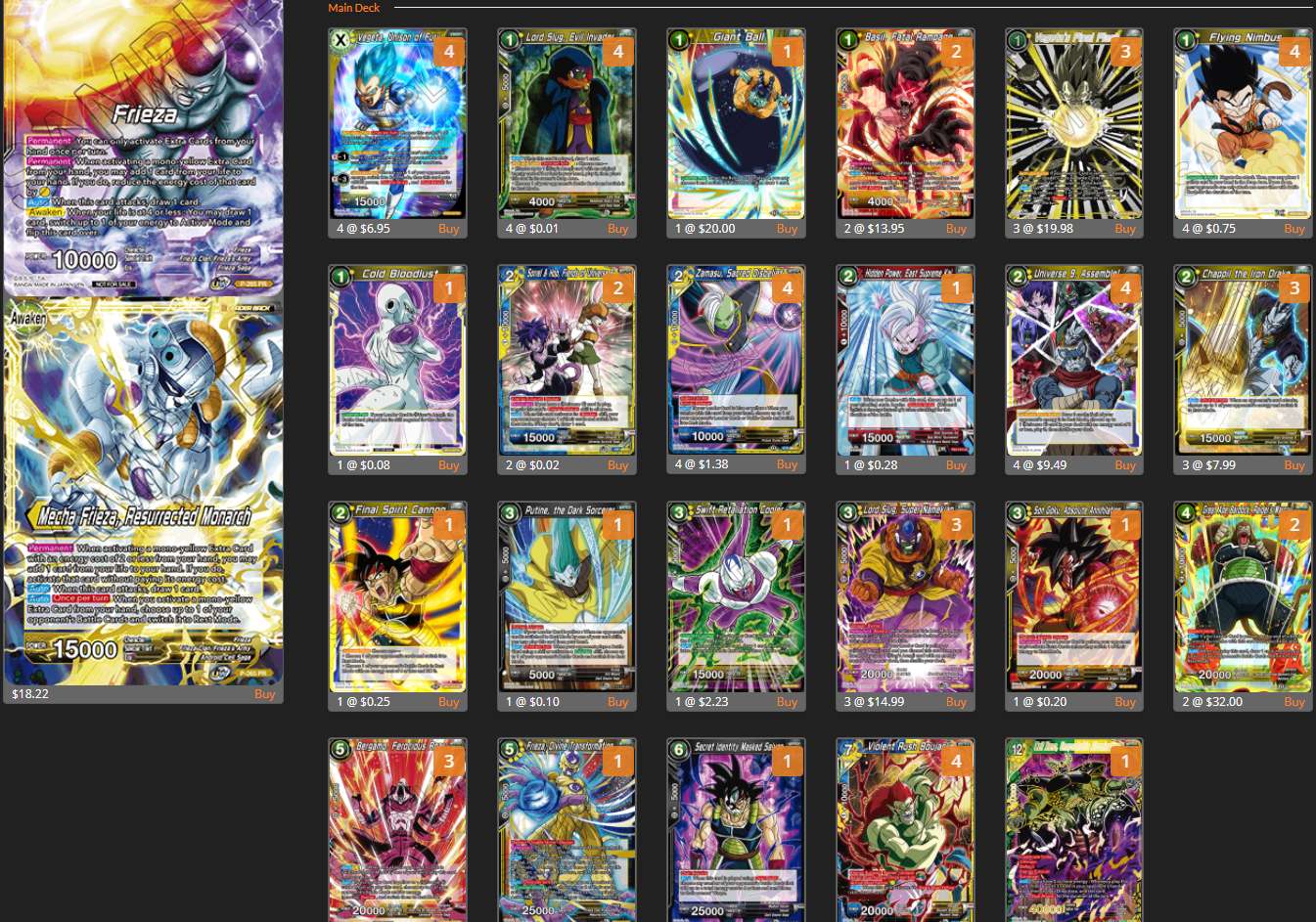 Decklist image · Seraphim Zhang