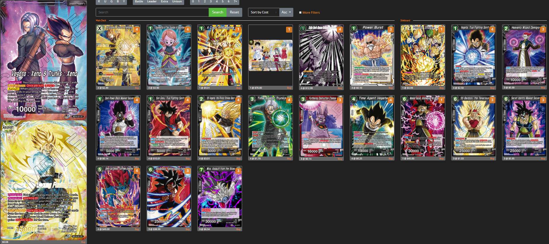 Decklist image · Peter Dance