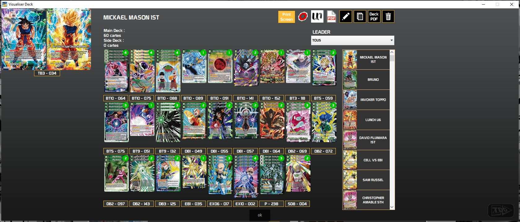 Deck screenshot