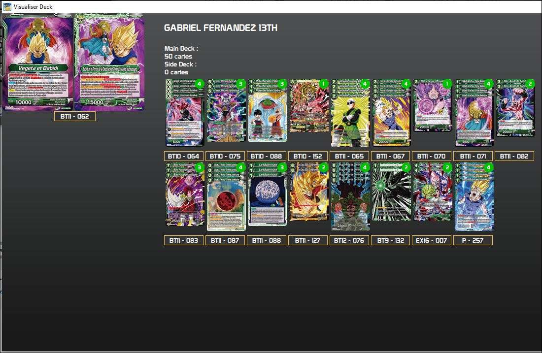 Decklist image · Gabriel Fernandez