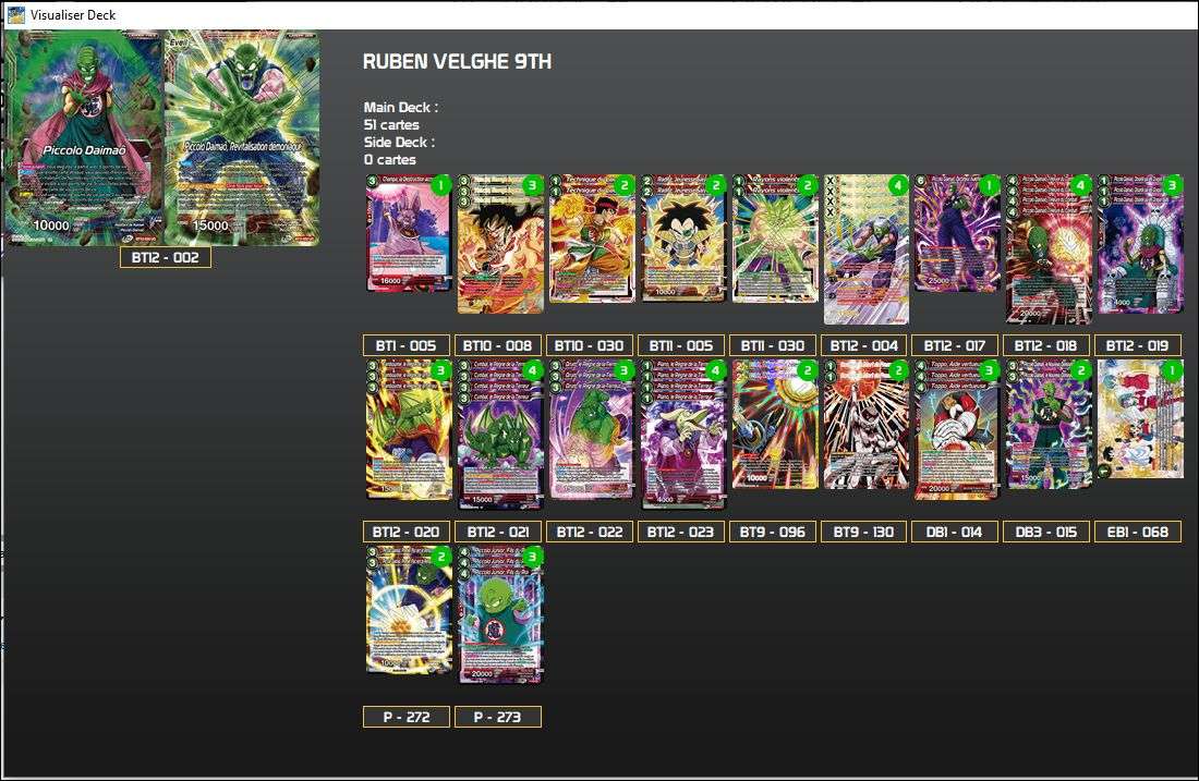 Decklist image · Ruben Velghe