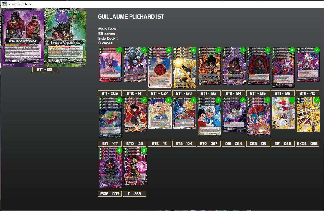 Decklist image · Guillaume Plichard