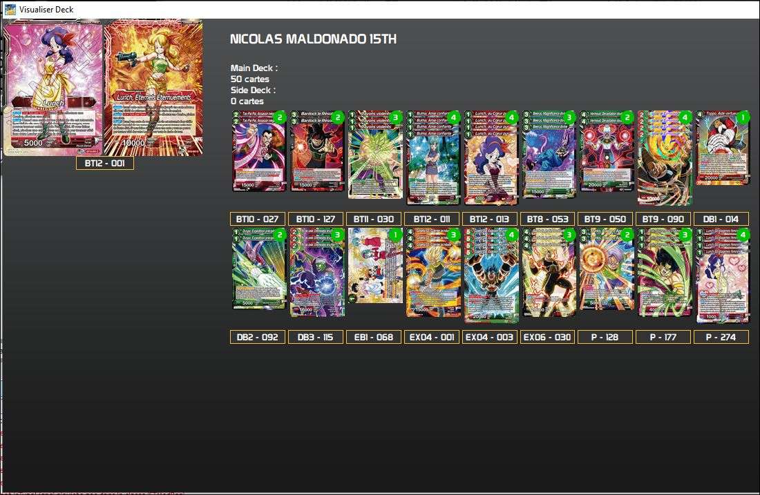 Decklist image · Nicolas Maldonado