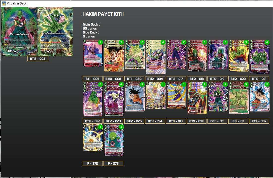 Decklist image · Hakim Payet