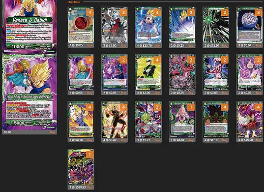 Decklist de Jayson Scott