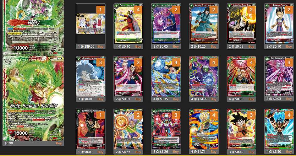 Decklist de Pedro Carrasquillo