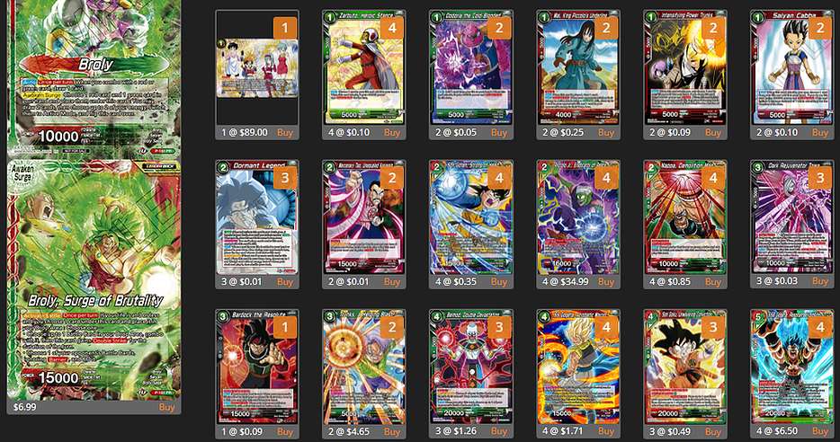 Decklist de Yuvraj Bhullar