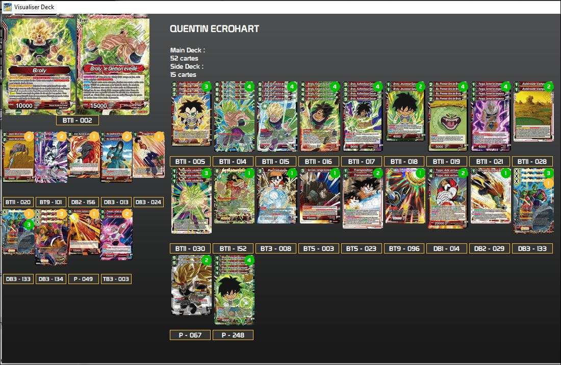 Decklist image · Quentin Ecrohart