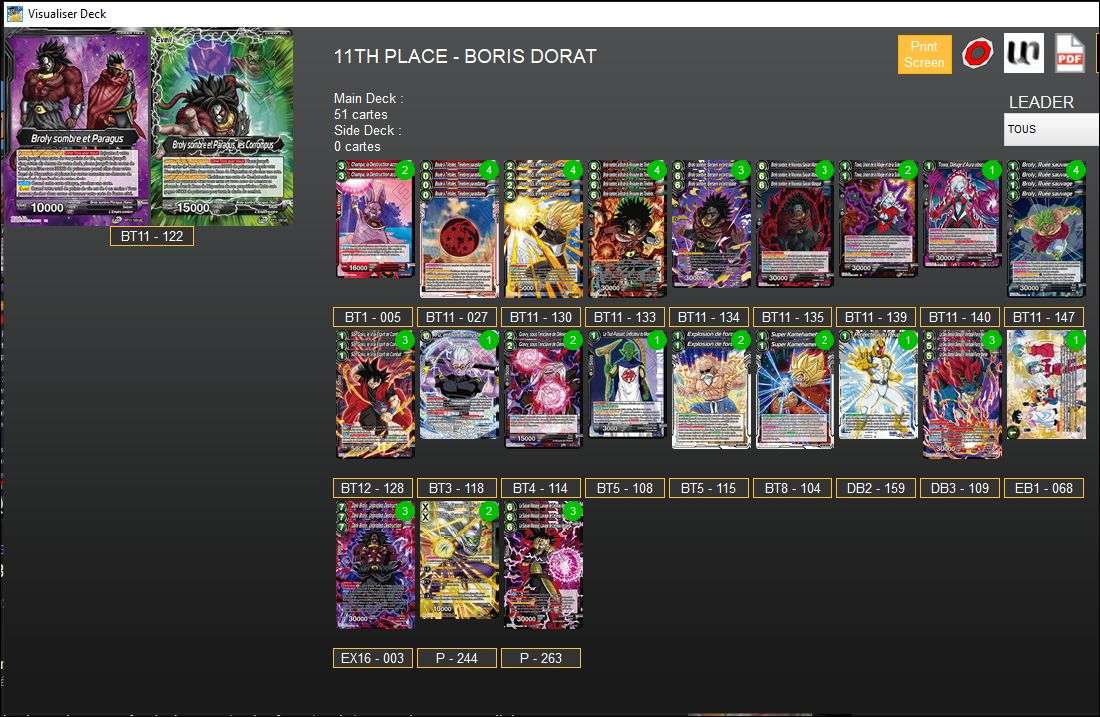 Decklist image · Boris Dorat