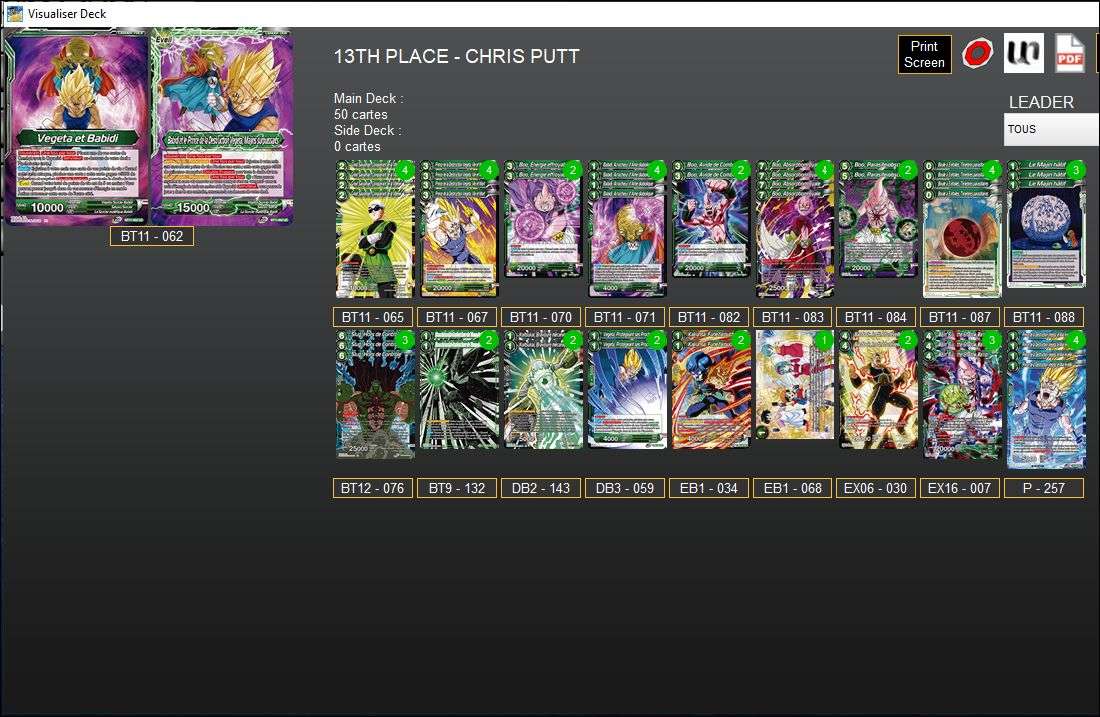 Decklist image · Chris Putt