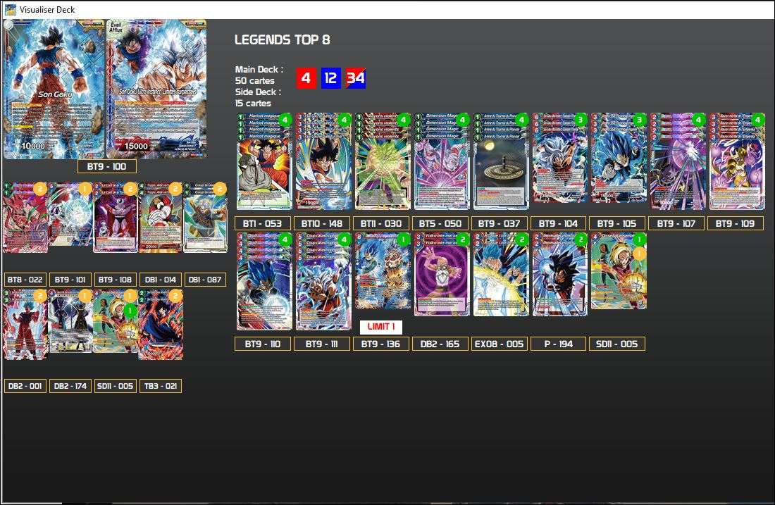 Decklist de Michael Kerrick