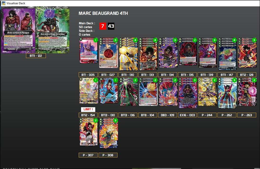 Decklist image · Marc Beaugrand