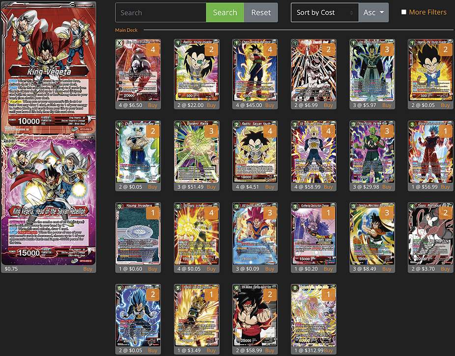 Decklist de Jerry Dobbs