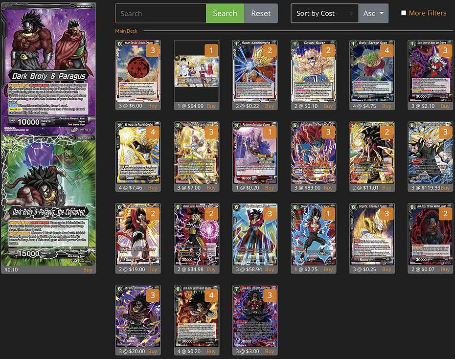 Decklist image · Dae Han Hardesty