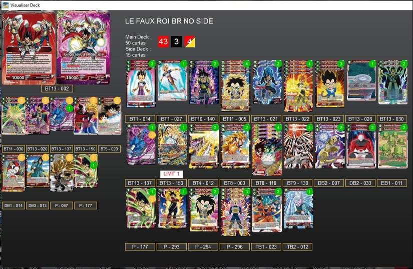 Decklist de Quentin Ecrohart