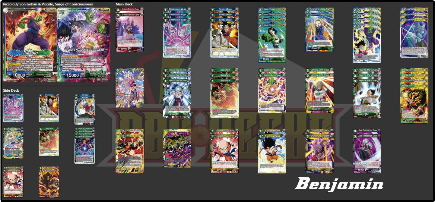 Decklist de Benjamin Andre