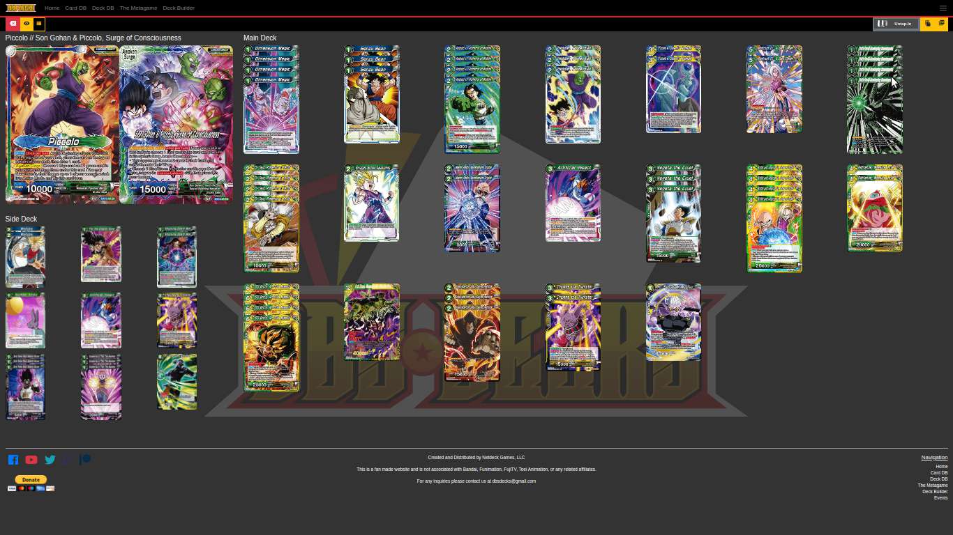 Decklist de Sébastien Brûlon