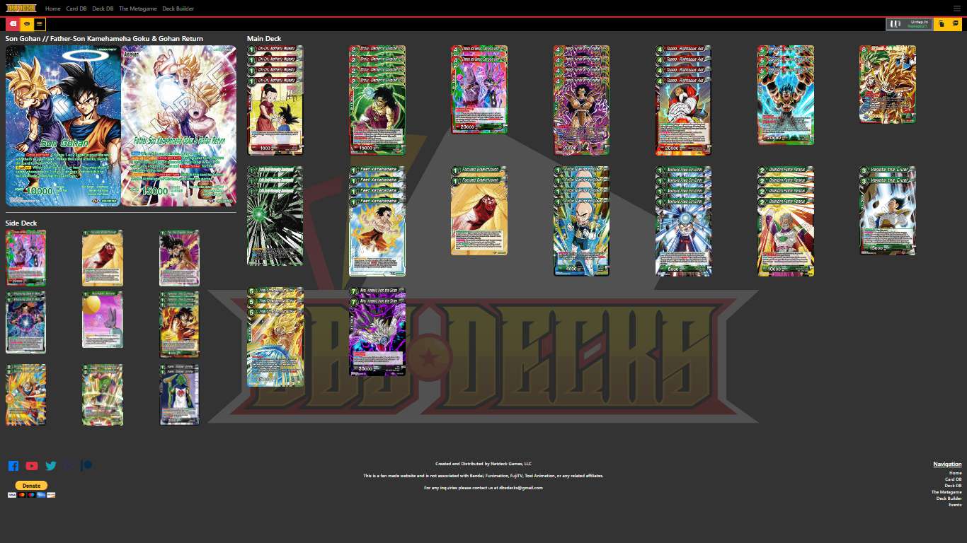 Decklist de Antoine Casadei