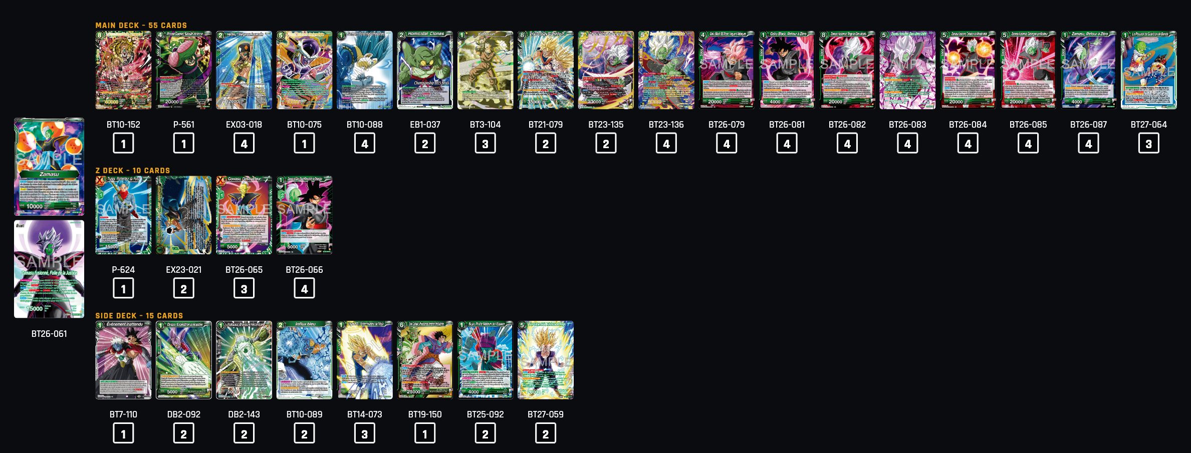 Decklist de Haseyplays