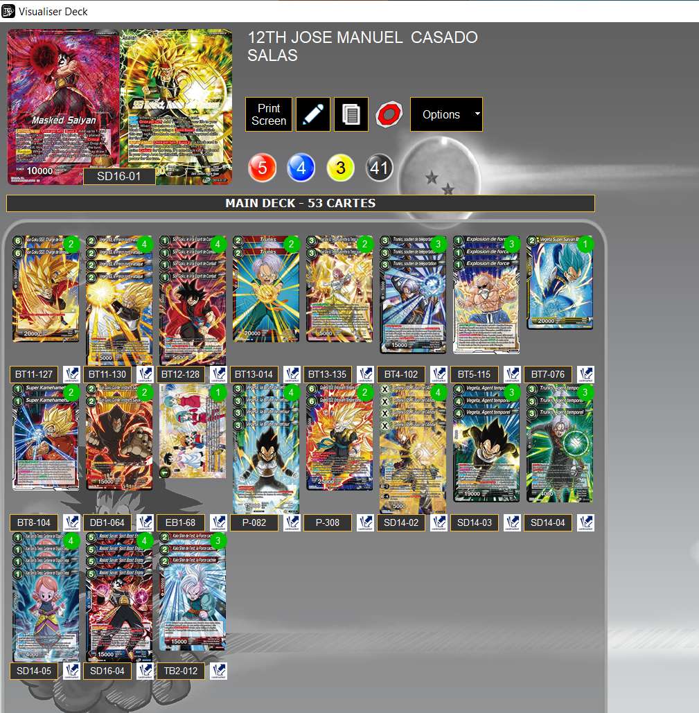 Decklist image · José Manuel Casado Salas