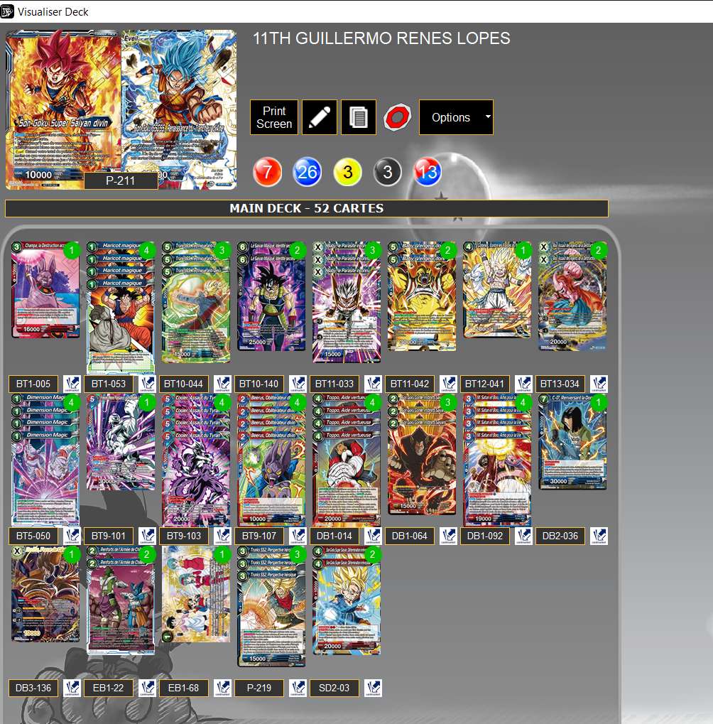 Decklist image · Guillermo Renes Lopez