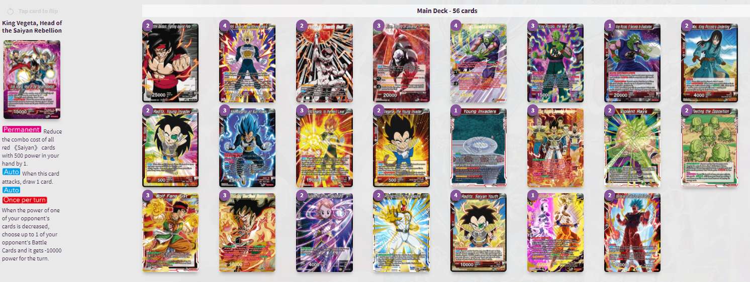 Decklist de Marshal McHenry