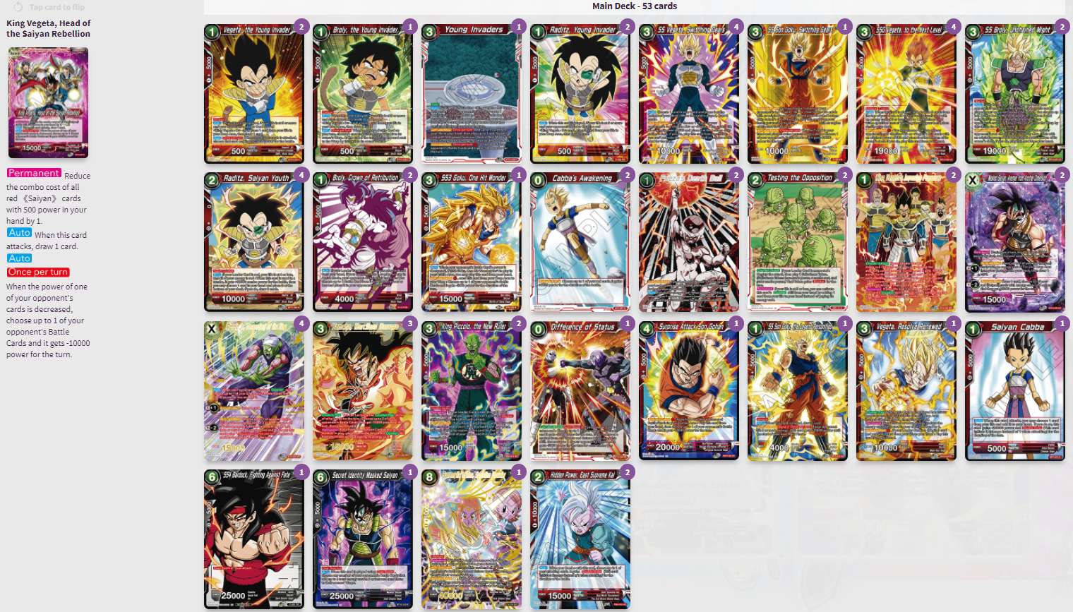 Decklist de Jonathan Peterson