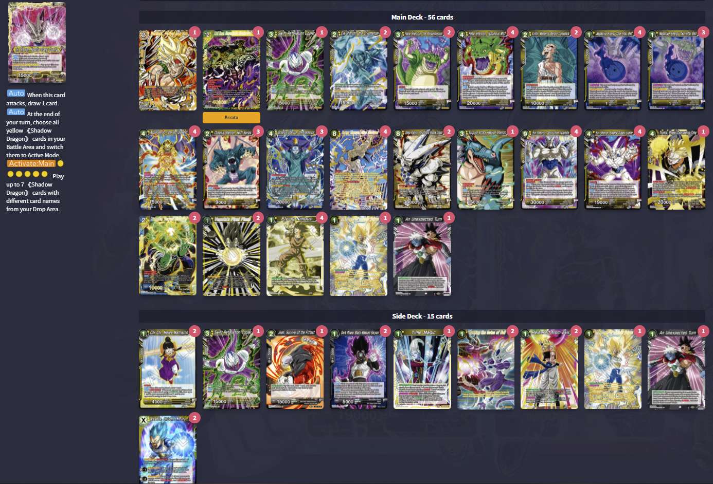 Decklist image · Vincenzo Sinisi