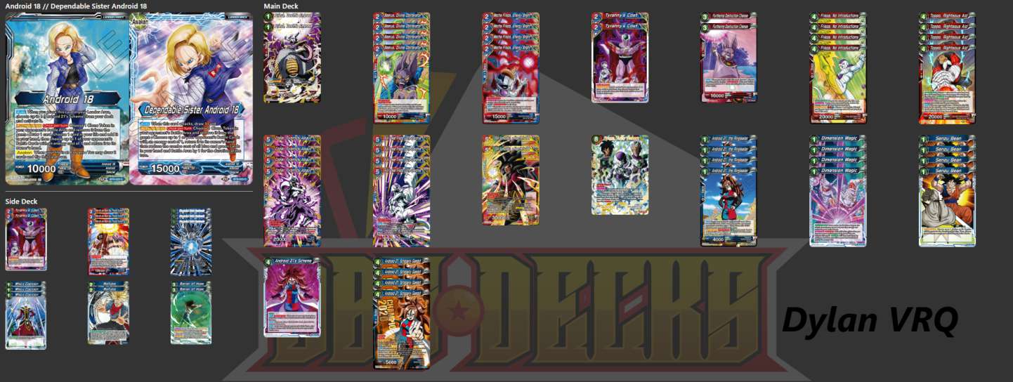 Decklist image · Dylan VRQ