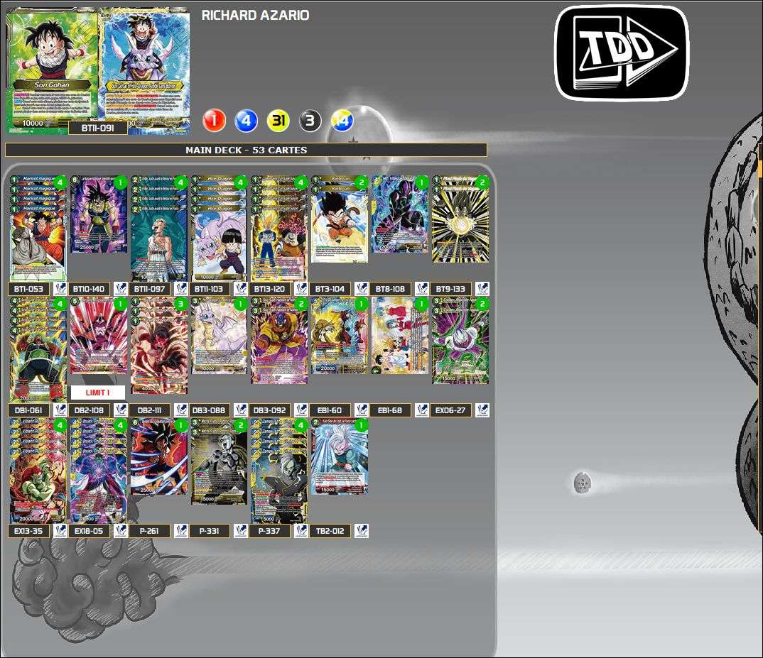 Decklist image · Richard Azario