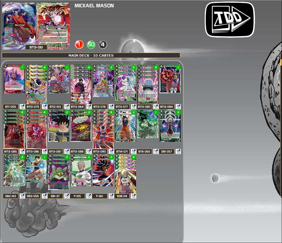 Decklist image · Mickaël Mason