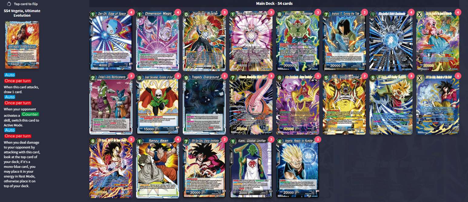 Decklist image · Anthony Hain