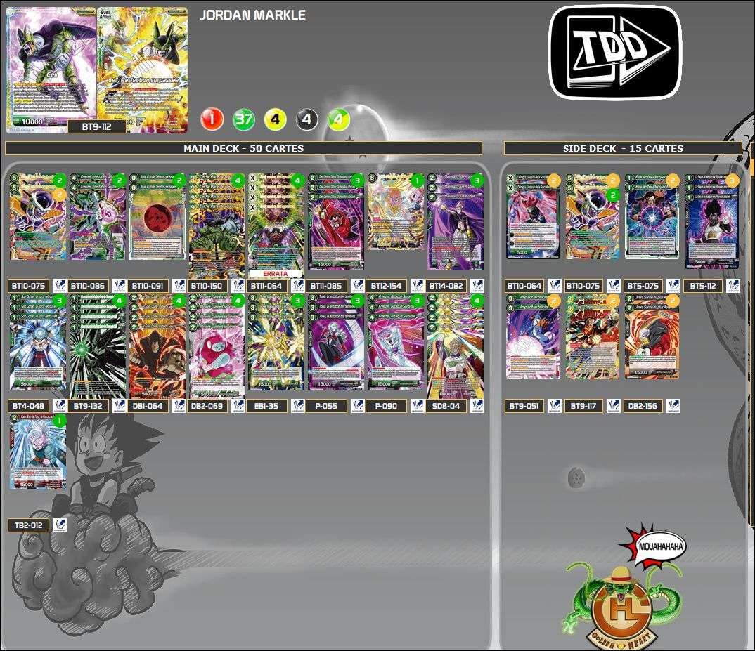 Decklist image · Jordan Markle