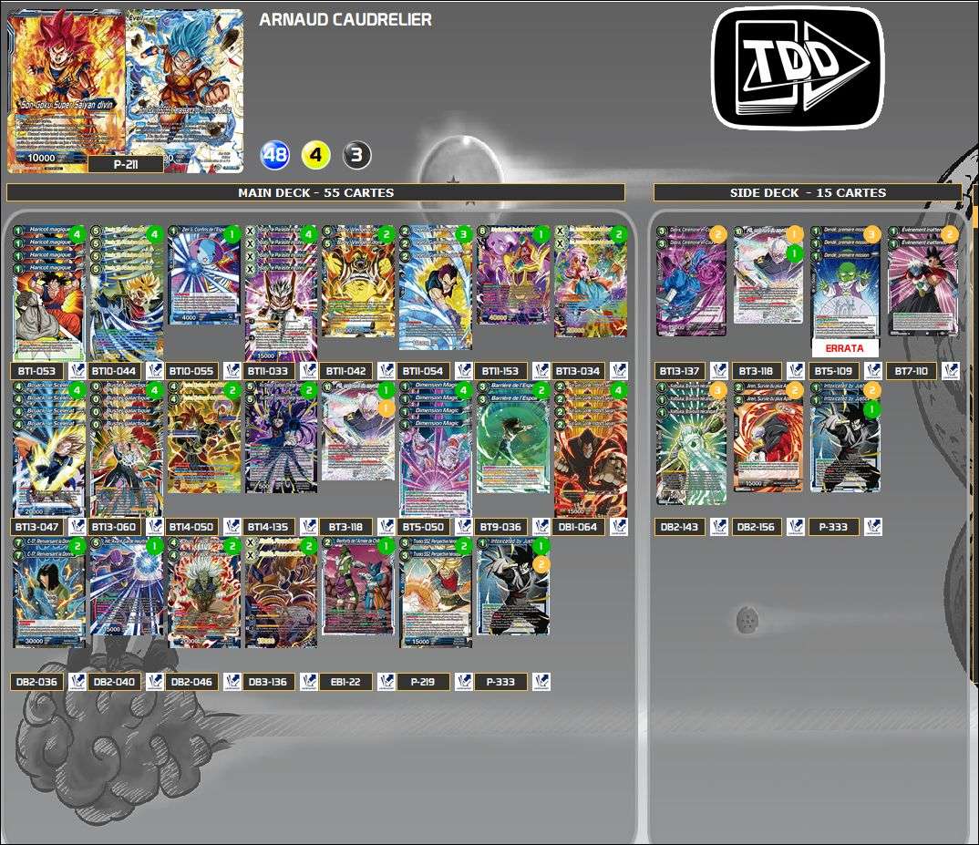 Decklist image · Arnaud Caudrelier