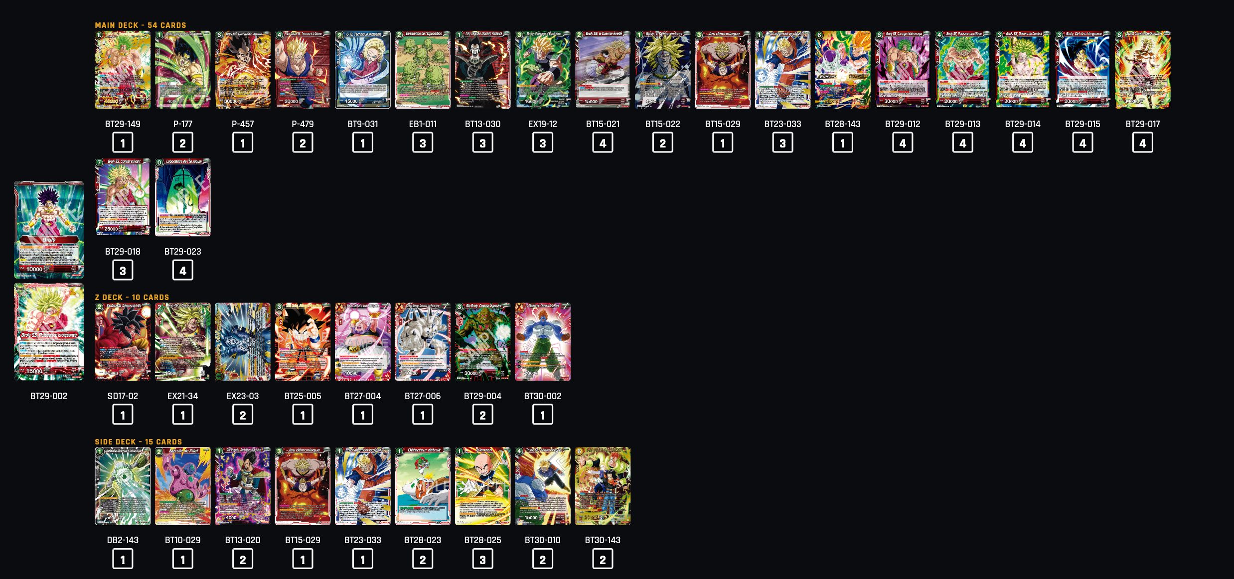 Decklist image · Customa