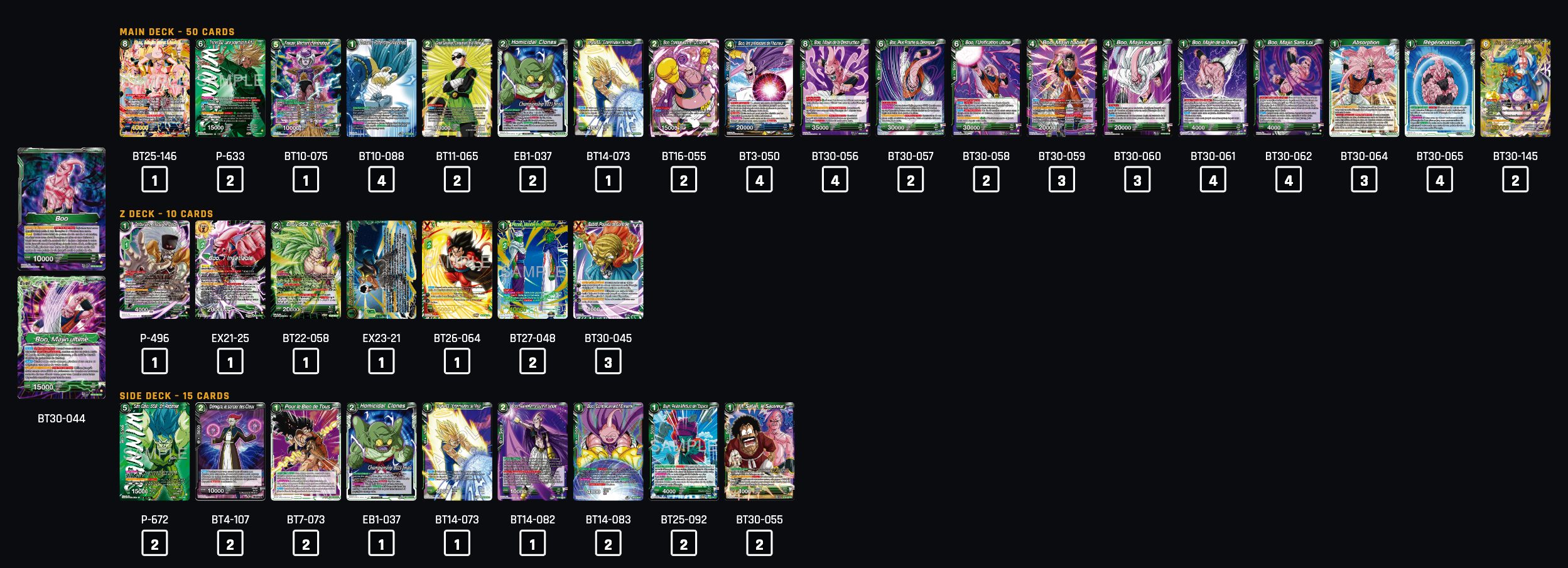 Decklist image · Antonio