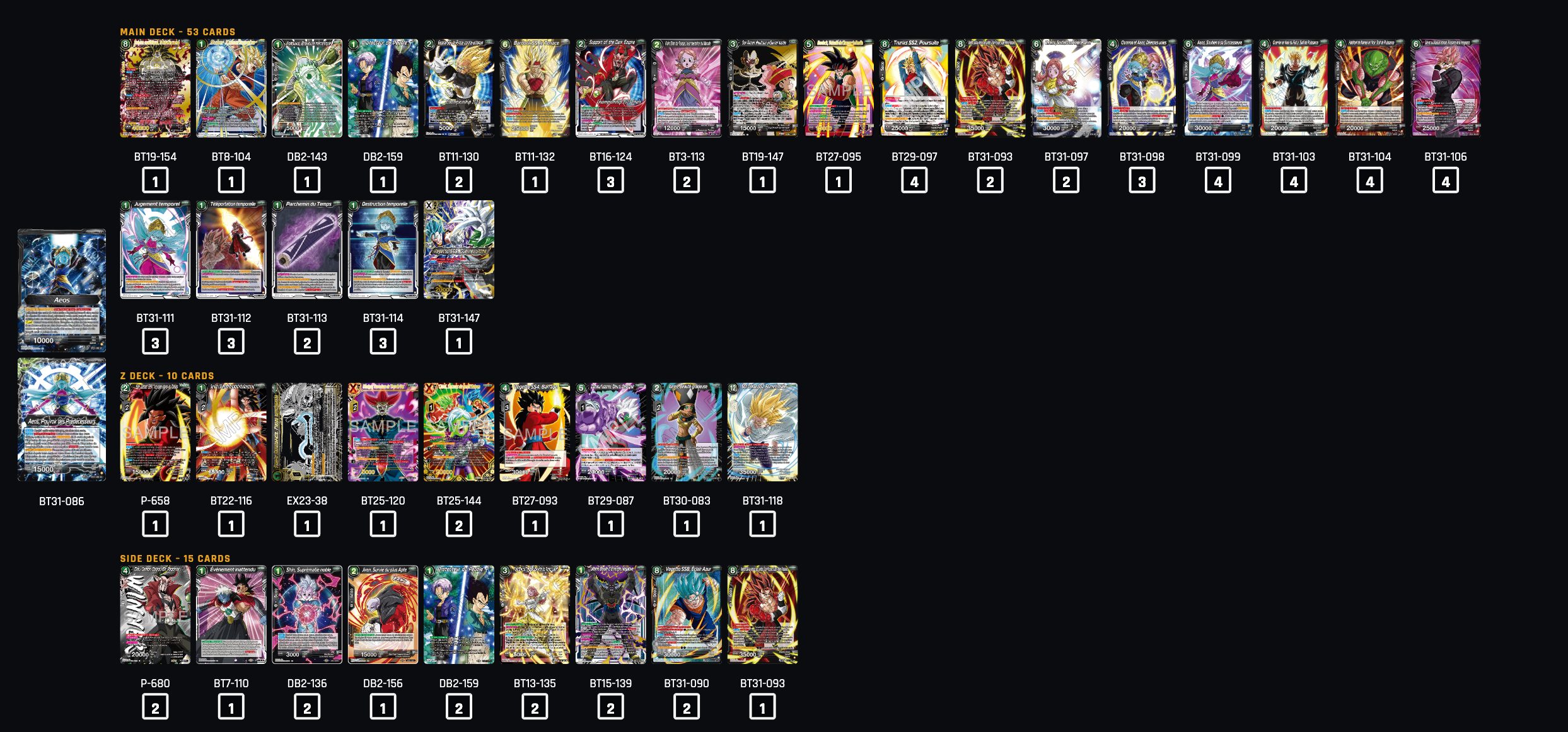 Decklist image · Evan Lavanchy