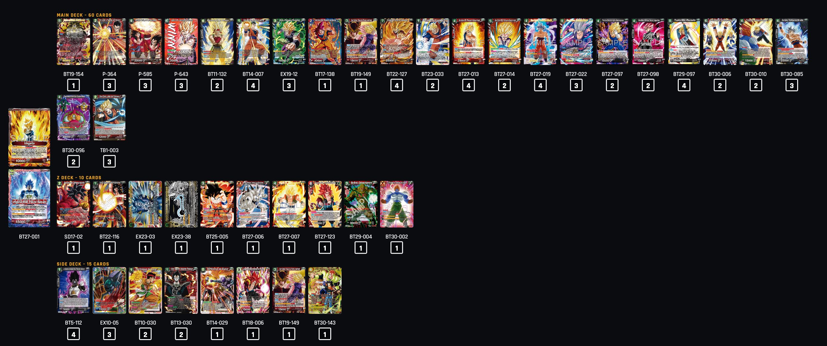 Decklist de Éric Hill
