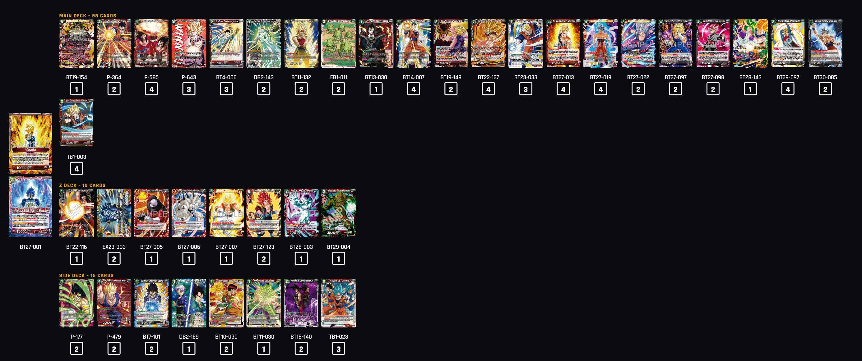 Decklist de Black Wolf