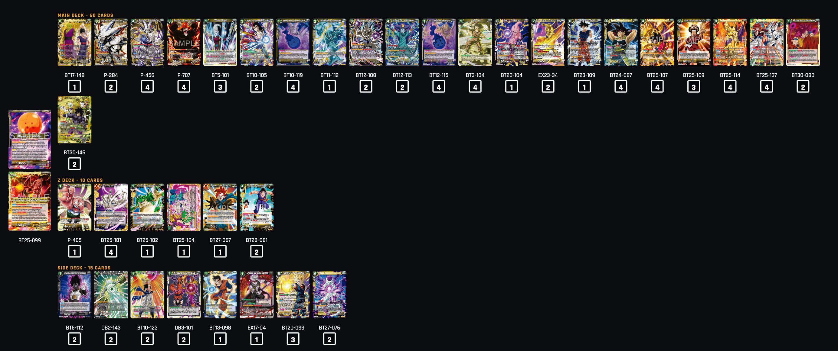 Decklist de Oton