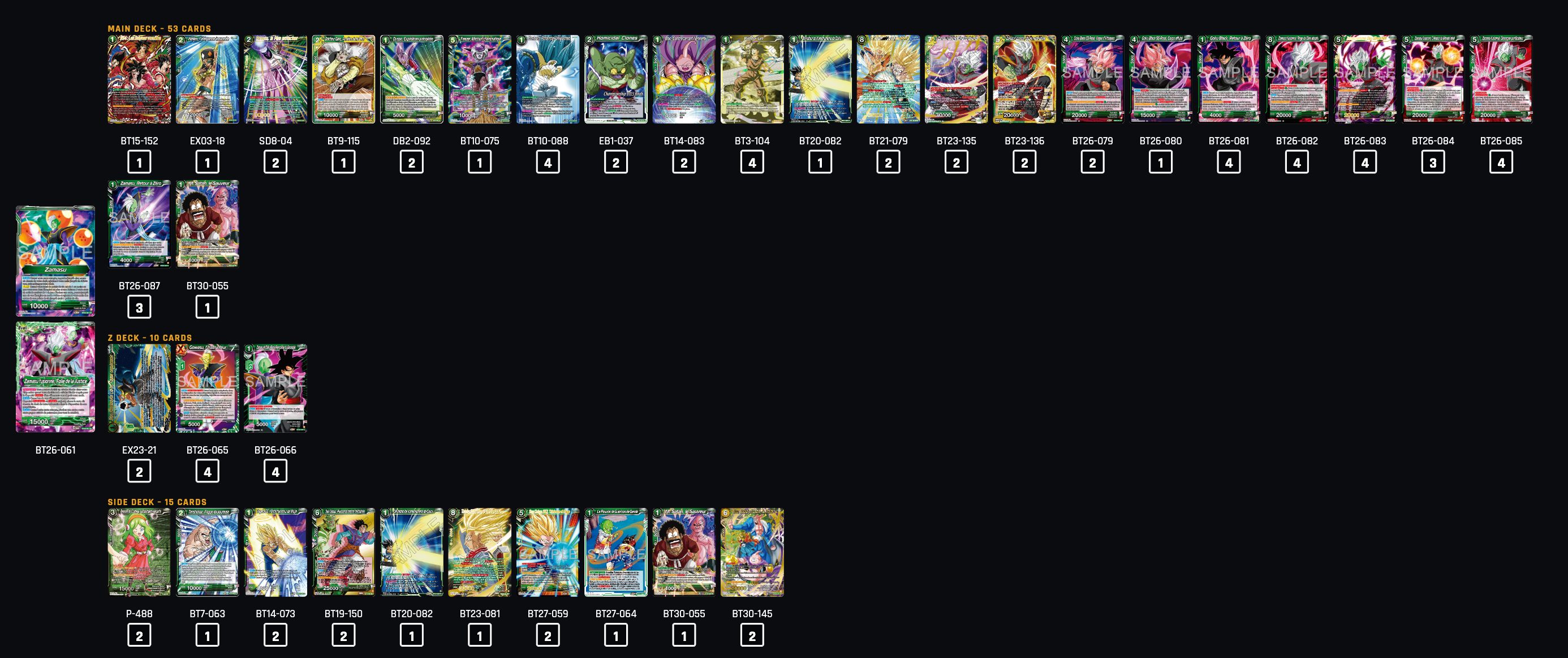 Decklist de Jose Casado